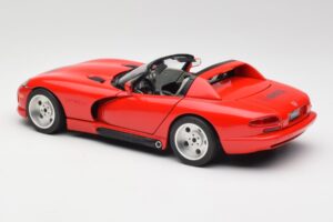 Dodge Viper RT/10 Vermelho Edição Limitada Bburago 1:18 3025 Metal - imagem 7 de 8
