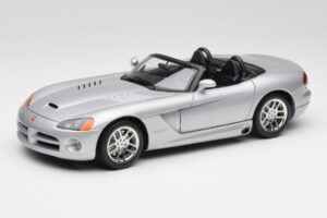Dodge Viper SRT-10 Bright Prata Bburago 1:18 34908 Metal