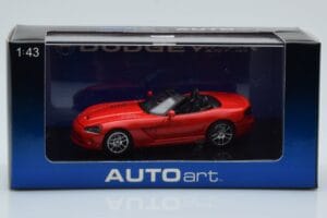 Dodge Viper SRT-10 Vermelho AUTOart 1:43 51701 Metal - imagem 4 de 4