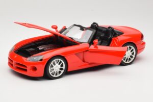 Dodge Viper SRT-10 Roadster Vermelho Hot Wheels 1:18 53836 Metal - imagem 2 de 8
