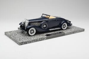 Duesenberg SJN Convertible Coupe Midnight Blue Minichamps 1:18 107150332 Metal
