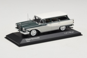 Edsel Bermuda Station Wagon Verde Minichamps 1:43 400082011 Metal - imagem 2 de 4
