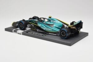 Aston Martin AMR22 Aramco #5 S. Vettel Monaco GP 2022 Minichamps 1:18 117220305 Resina - imagem 5 de 7
