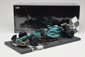Aston Martin AMR22 Aramco #5 S. Vettel Monaco GP 2022 Minichamps 1:18 117220305 Resina - imagem 7 de 7