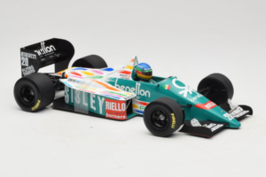 Benetton B186 #20 G. Berger F1 1986 Minichamps 1:18 80439418130 Metal - imagem 4 de 6