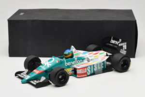 Benetton B186 #20 G. Berger F1 1986 Minichamps 1:18 80439418130 Metal - imagem 6 de 6