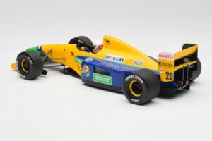 Benetton B191 #19 M. Schumacher F1 1991 Minichamps 1:18 100910119 Metal - imagem 5 de 6