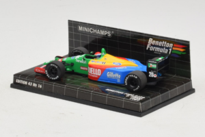 Benetton B189 Ford E. Pirro F1 1989 Minichamps 1:43 400890020 Metal - imagem 3 de 5