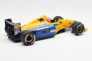 Benetton Ford B191 #19 N. Piquet F1 1991 Minichamps 1:18 100910020 Metal - imagem 2 de 6