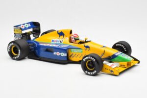 Benetton Ford B191 #19 N. Piquet F1 1991 Minichamps 1:18 100910020 Metal - imagem 4 de 6