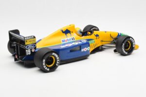 Benetton Ford B191 #20 R. Moreno F1 1991 Minichamps 1:18 100910019 Metal - imagem 2 de 6