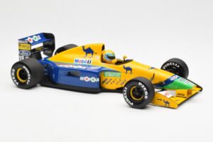Benetton Ford B191 #20 R. Moreno F1 1991 Minichamps 1:18 100910019 Metal - imagem 4 de 6