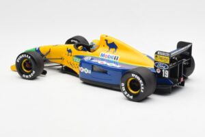 Benetton Ford B191 #20 R. Moreno F1 1991 Minichamps 1:18 100910019 Metal - imagem 5 de 6