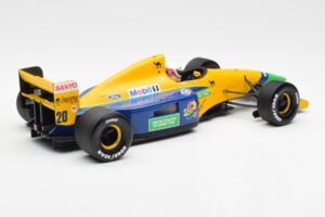 Benetton Ford B191B #20 M. Brundle F1 Early Season 1992 Minichamps 1:18 100920120 Metal - imagem 2 de 6