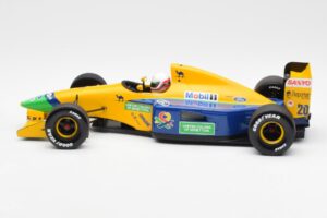 Benetton Ford B191B #20 M. Brundle F1 Early Season 1992 Minichamps 1:18 100920120 Metal - imagem 3 de 6