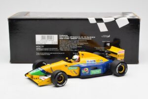 Benetton Ford B191B #20 M. Brundle F1 Early Season 1992 Minichamps 1:18 100920120 Metal - imagem 6 de 6