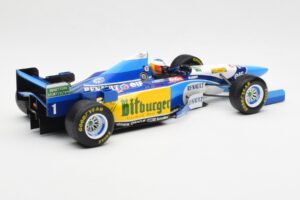 Benetton B195 Renault #1 M. Schumacher Winner Japanese GP 1995 Minichamps 1:18 510953401 Metal - imagem 2 de 6