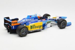 Benetton B195 Renault #1 M. Schumacher Canadian GP 1995 Minichamps 1:18 510950601 Metal - imagem 2 de 6