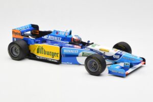 Benetton B195 Renault #1 M. Schumacher Canadian GP 1995 Minichamps 1:18 510950601 Metal - imagem 4 de 6