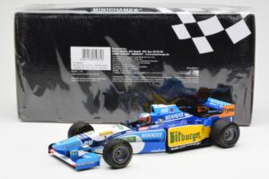 Benetton B195 Renault #1 M. Schumacher Canadian GP 1995 Minichamps 1:18 510950601 Metal - imagem 6 de 6