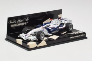 BMW Sauber F1.08 #5 N. Heidfeld Showcar 2008 Minichamps 1:43 400080083 Metal - imagem 2 de 5
