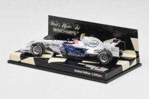BMW Sauber F1.08 #4 R. Kubica Showcar 2008 Minichamps 1:43 400080084 Metal - imagem 3 de 5