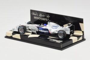 BMW Sauber F1.06 #11 J. Villeneuve F1 2006 Minichamps 1:43 400060017 Metal - imagem 3 de 5