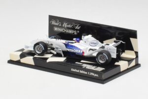 BMW Sauber F1.06 J. Villeneuve Showcar F1 2006 Minichamps 1:43 400060087 Metal - imagem 2 de 5