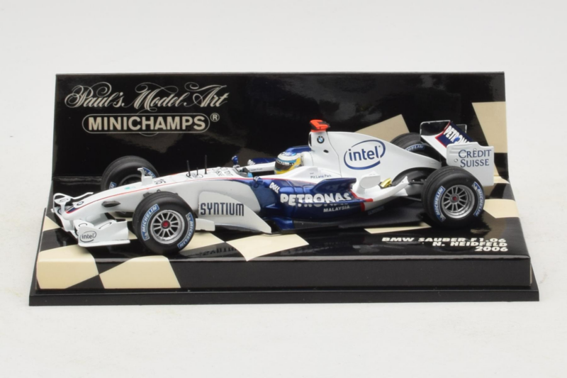 BMW Sauber F1.06 #16 N. Heidfeld BMW Sauber F1 Team 2006 Minichamps 1:43 400060016 Metal