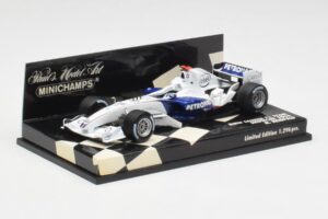 BMW Sauber F1.06 #16 N. Heidfeld F1 2006 Minichamps 1:43 400060086 Metal - imagem 3 de 5