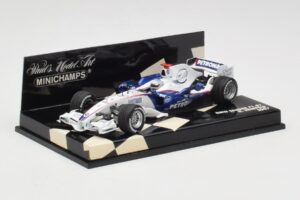 BMW Sauber F1.07 #3 N. Heidfeld Race Car 2007 Minichamps 1:43 400070009 Metal - imagem 2 de 5