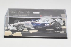 BMW Sauber F1.07 #3 N. Heidfeld Race Car 2007 Minichamps 1:43 400070009 Metal - imagem 5 de 5