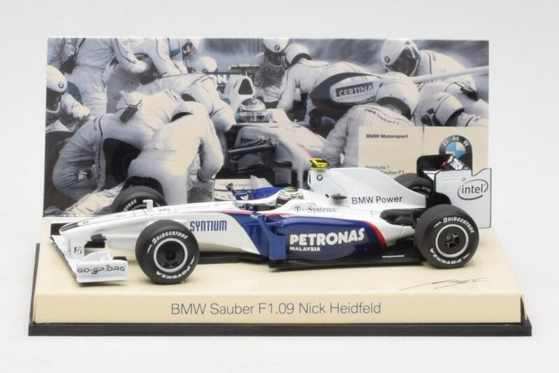 BMW Sauber F1.09 #6 N. Heidfeld F1 2009 v2 Minichamps 1:43 80422155795 Metal