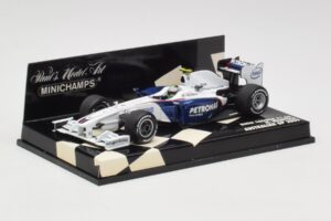 BMW Sauber F1.09 #5 N. Heidfeld Australian GP 2009 Minichamps 1:43 400090006 Metal - imagem 2 de 5