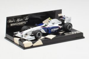 BMW Sauber F1.09 #5 R. Kubica Australian GP 2009 Minichamps 1:43 400090005 Metal - imagem 3 de 5