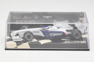 BMW Sauber F1.09 #5 R. Kubica Australian GP 2009 Minichamps 1:43 400090005 Metal - imagem 4 de 5