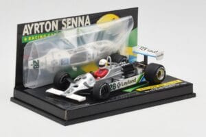 Brabham BMW BT52B A. Senna Test Car Paul Ricard 14 November 1983 Minichamps 1:43 540834399 Metal - imagem 2 de 5