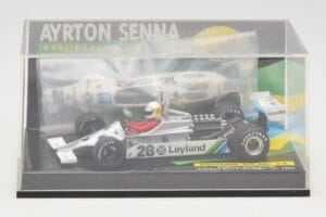 Brabham BMW BT52B A. Senna Test Car Paul Ricard 14 November 1983 Minichamps 1:43 540834399 Metal - imagem 5 de 5