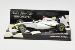 Brawn GP Mercedes BGP001 #22 J. Button Showcar 2009 Minichamps 1:43 400090092 Metal