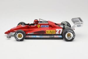 Ferrari 126C2 #27 G. Villeneuve GP Belgium 1982 MCG 1:18 MCG18629F Metal - imagem 3 de 6