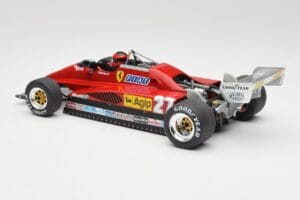 Ferrari 126C2 #27 G. Villeneuve GP Belgium 1982 MCG 1:18 MCG18629F Metal - imagem 5 de 6