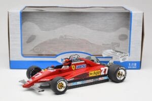 Ferrari 126C2 #27 G. Villeneuve GP Belgium 1982 MCG 1:18 MCG18629F Metal - imagem 6 de 6
