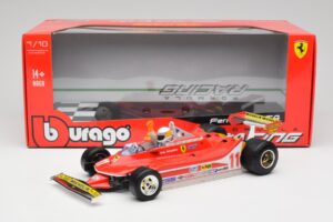 Ferrari 312T4 #11 J. Scheckter Italian Grand Prix F1 World Champion 1979 Bburago 1:18 18-16814-18-01544 Metal - imagem 6 de 6
