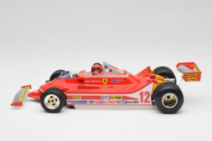 Ferrari 312T4 #12 G. Villeneuve United States Grand Prix East Winner 1979 Bburago 1:18 18-16814-18-01546 Metal - imagem 3 de 6