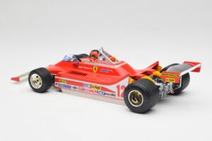 Ferrari 312T4 #12 G. Villeneuve United States Grand Prix East Winner 1979 Bburago 1:18 18-16814-18-01546 Metal - imagem 5 de 6