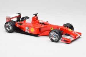 Ferrari F2001 #1 M. Schumacher F1 World Champion 2001 Vermelho Hot Wheels 1:18 50202 Metal - imagem 4 de 6