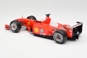 Ferrari F2001 #1 M. Schumacher F1 World Champion 2001 Vermelho Hot Wheels 1:18 50202 Metal - imagem 5 de 6