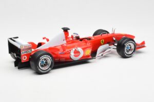 Ferrari F2003-GA #2 R. Barrichello F1 2003 Hot Wheels 1:18 B1024 Metal - imagem 2 de 6
