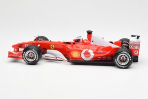 Ferrari F2003-GA #2 R. Barrichello F1 2003 Hot Wheels 1:18 B1024 Metal - imagem 3 de 6