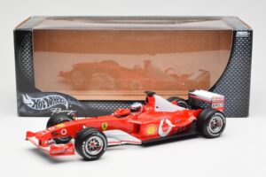 Ferrari F2003-GA #2 R. Barrichello F1 2003 Hot Wheels 1:18 B1024 Metal - imagem 6 de 6